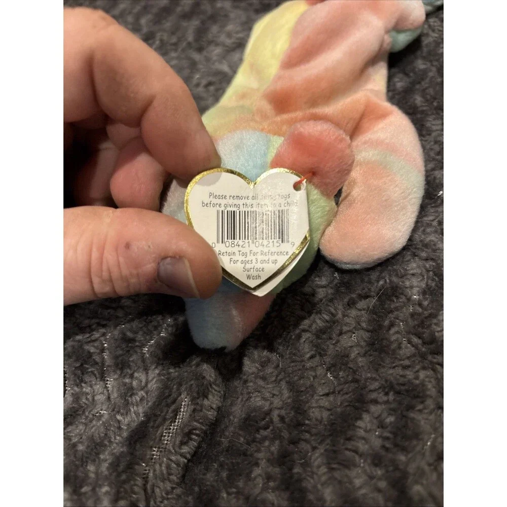 Lot of 3 TY Beenie Babies Fleece, Sammy, Baldy